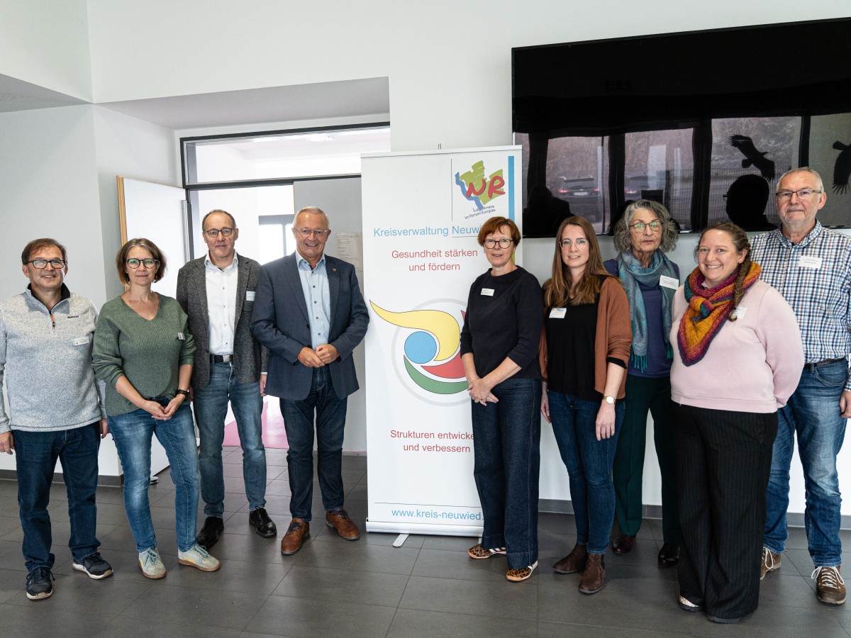 Gesundes Altern braucht Planung und Vernetzung: Landrat Achim Hallerbach appellierte beim Netzwerktreffen "Gesund �lter werden", innovative Wohn- und Betreuungsprojekte im Landkreis Neuwied zu unterst�tzen. Foto: Julia Hinz / Kreisverwaltung Neuwied
