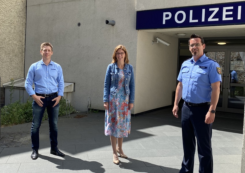 Btzing-Lichtenthler zu Besuch bei der Betzdorfer Polizei