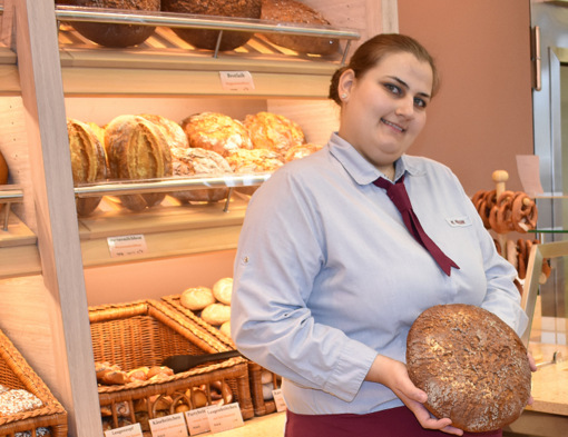 Maria Massini ist die beste Fachverkuferin im Lebensmittelhandwerk 