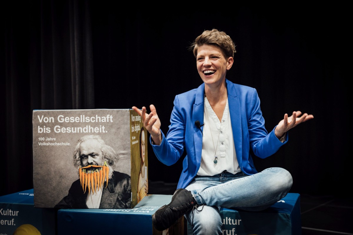 Sandra Schmidt gibt in ihrem Grundkurs zu Marte Meo zahlreiche Hilfestellungen, wie Kinder in ihrer Entwicklung gezielt untersttzt werden knnen. (Foto: Viktor Neufeld)