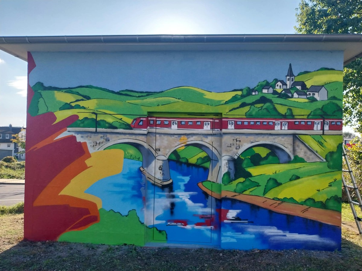 Streetworking-Projekt aus der Verbandsgemeinde Hamm (Sieg): Jugendliche greifen zur Sprühdose
