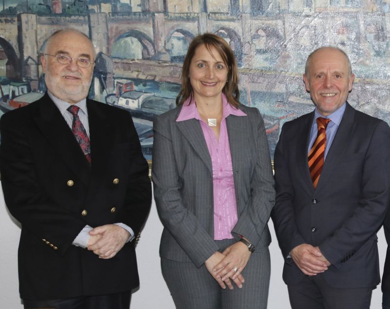 Von links: Uwe Klaus, Sabine Knneth und Detlef Placzek. Foto: privat