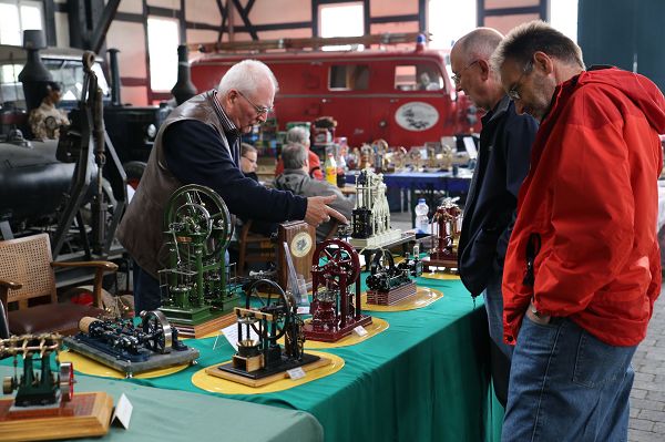 Ein ganzes Wochenende Lang dreht sich im Technikmuseum Freudenberg alles rund um das Thema Dampfmaschine. (Foto: Technikmuseum Freudenberg)