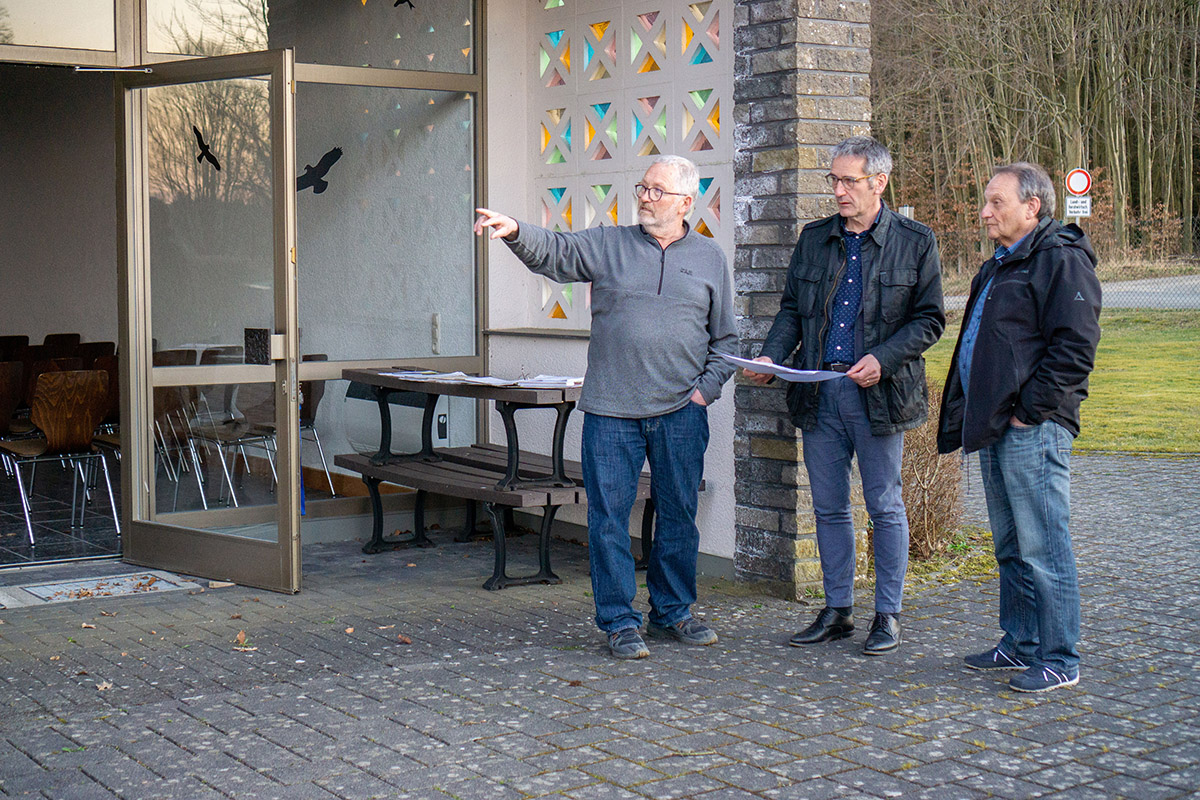 Geplante Sanierung der Friedhofshalle Borod: Hendrik Hering untersttzt Frderantrag