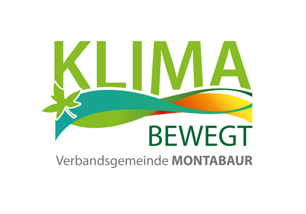 Klimaschutzmarke "Klima bewegt" der VG Montabaur. Quelle: VG Montabaur