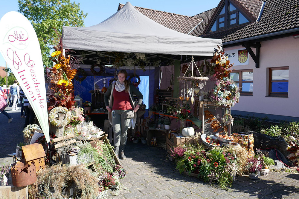 Regionalmarkt Flammersfeld  das herbstliche Ereignis rund ums Brgerhaus