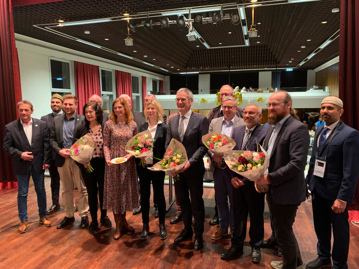 Jubilumsfeier Anlsslich des hundertjhrigen Bestehens der Ahmadiyya Muslim Jaamat in Deutschland. (Fotos: Markus Wrden)