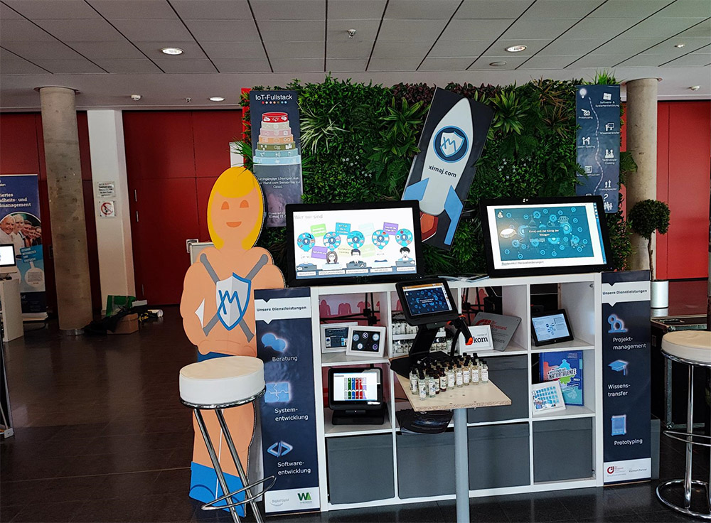 Ximaj IT-Solutions aus Weitefeld glänzte bei Netzwerkmesse in Siegen mit zündenden Ideen