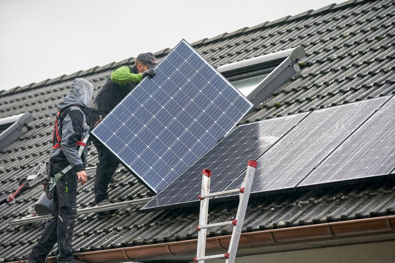 Mit eine Photovoltaikanlage knnen Hausbesitzer ihren Anteil zur Energiewende leisten. Foto: evm/Ditscher