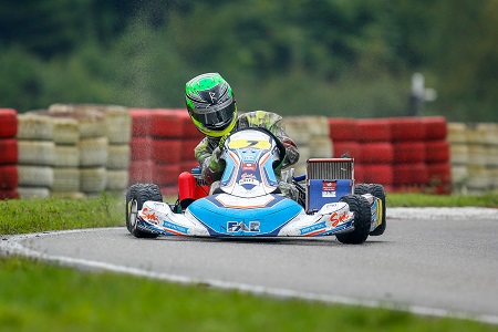 Pablo Kramer hatte Schwierigkeiten mit Regen und Motor