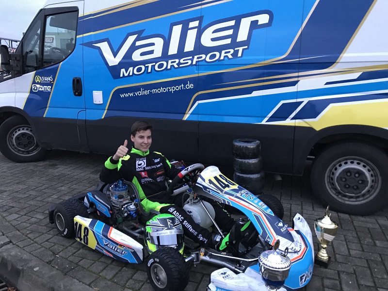 Pablo Kramer dominiert ADAC Kart Bundesendlauf in Oschersleben