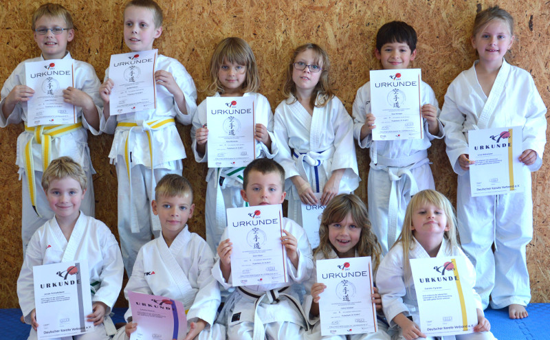 KSC Karate Team: Herbst Camp und viele Prfungen