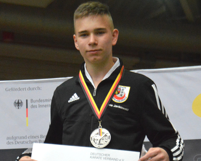 Denis Jankoswki  Deutscher Vizemeister 2019. Foto: KSC Puderbach
