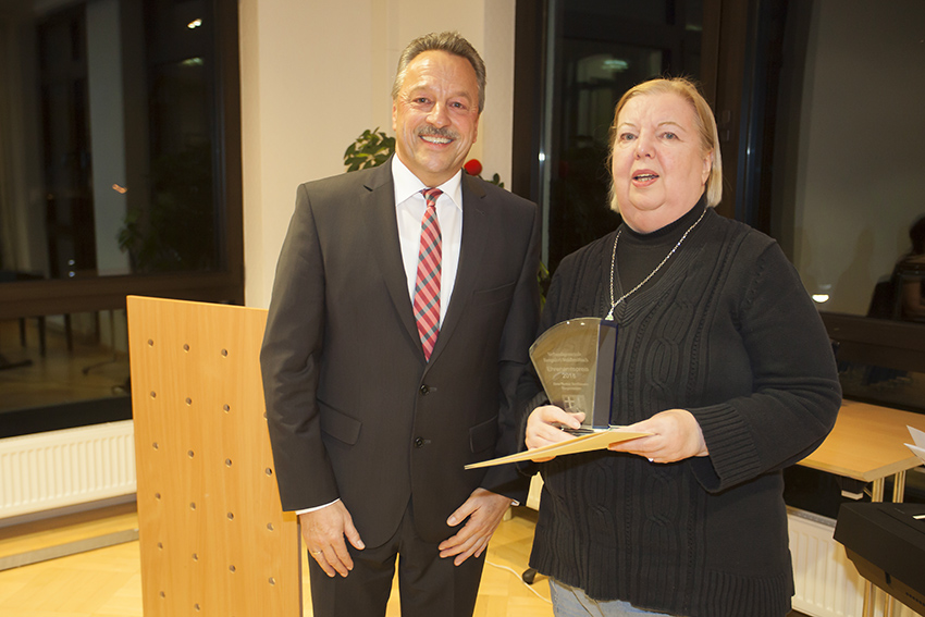 Elisabeth Petrusch wurde mit dem Ehrenpreis ausgezeichnet. Foto: Wolfgang Tischler