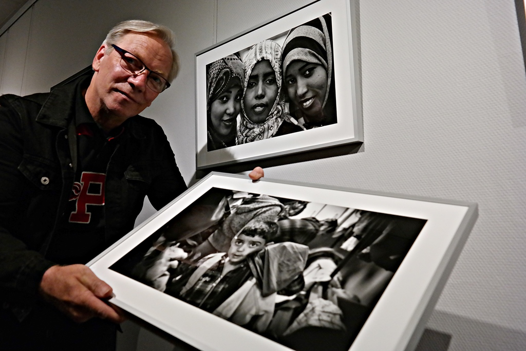 Herbert Piel stellt seine Fotografien noch bis zum 29. Mai im Walzwerk Wissen aus. (Fotos: Regina Steinhauer) 