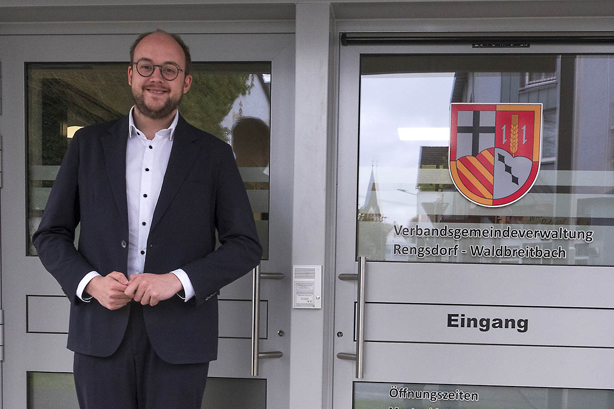 B�rgermeister Pierre Fischer. Foto: Wolfgang Tischler