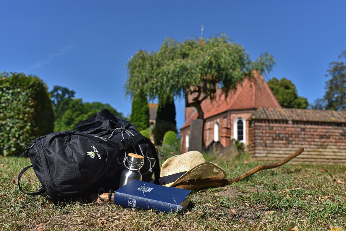 Pilgerausrstung (Foto: Benno Hofacker)