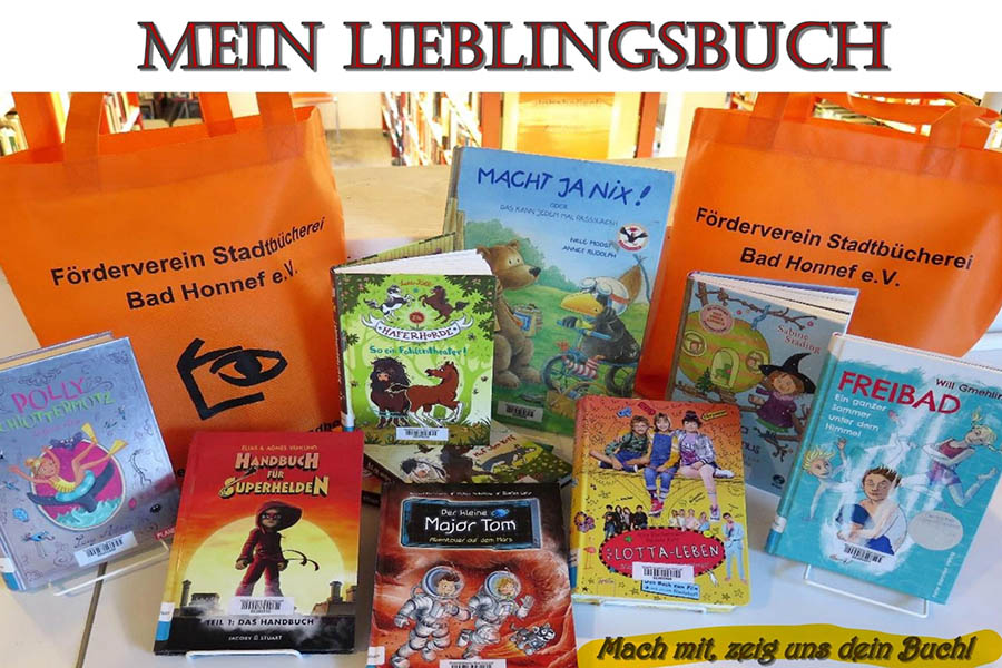 Wettbewerb der Stadtbcherei Bad Honnef: Mein Lieblingsbuch"