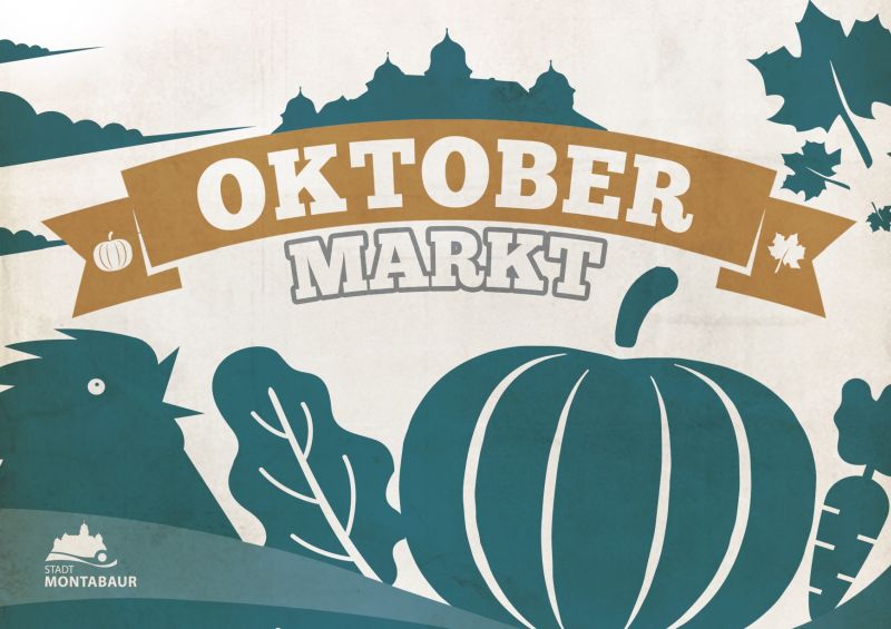 Oktobermarkt in Montabaur am Sonntag, 27. Oktober