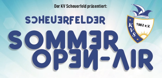 Sommer-Open-Air: KV Scheuerfeld geht neue Wege