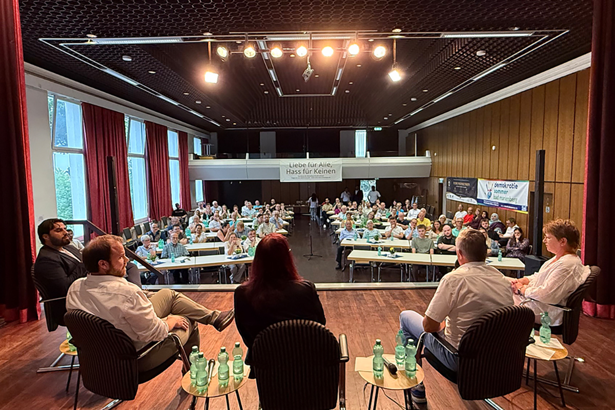 Podiumsdiskussion zur Landratswahl im Westerwaldkreis: Erfolgreicher Austausch in Bad Marienberg