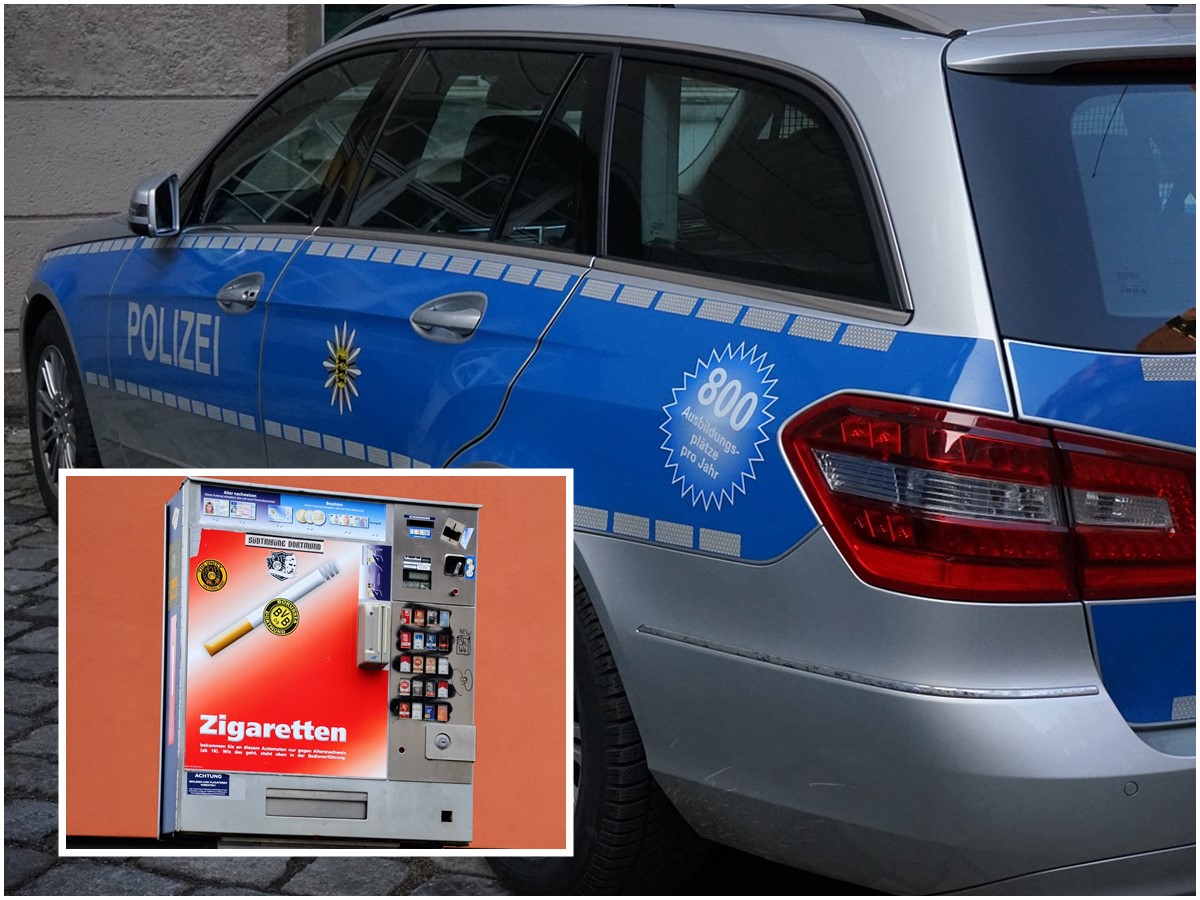 Zigarettenautomat gesprengt! Zeugen in Heilberscheid gesucht