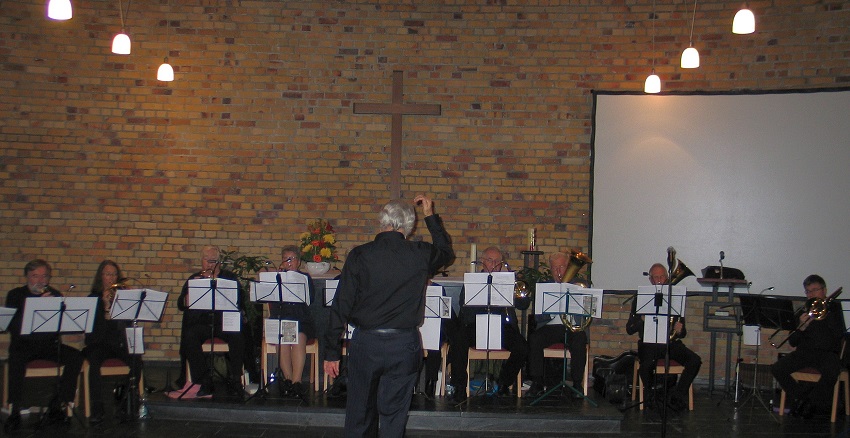 Der Kreisposaunenchor bei einem Konzert in Wissen (Foto: privat)