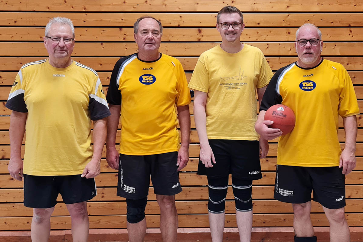 Die Prellballer der TSG beim Spieltag in Wallertheim. Foto: Patrick Hoffmann