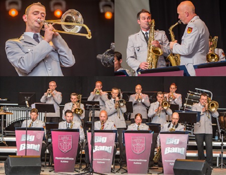 Im Mai spielt die Big Band des Heeresmusikkorps Koblenz in der Betzdorfer Stadthalle (Foto: PM)