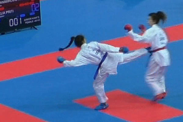 Karate: Priti Pelia wird siebte bei Europameisterschaft