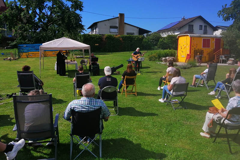 Bauwagen-Konzert am 16. August