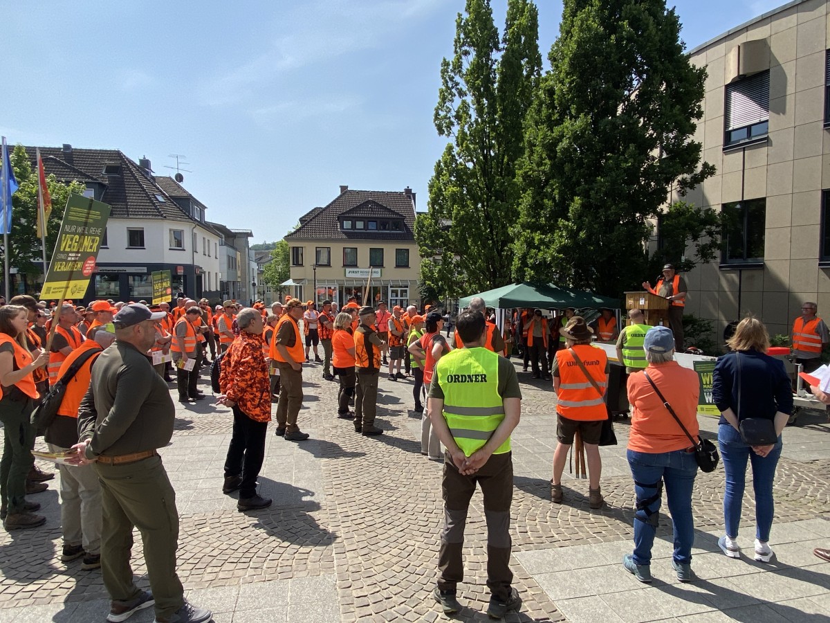 Aufstand der Jger: Proteste gegen Landesjagdgesetz in Rheinland-Pfalz
