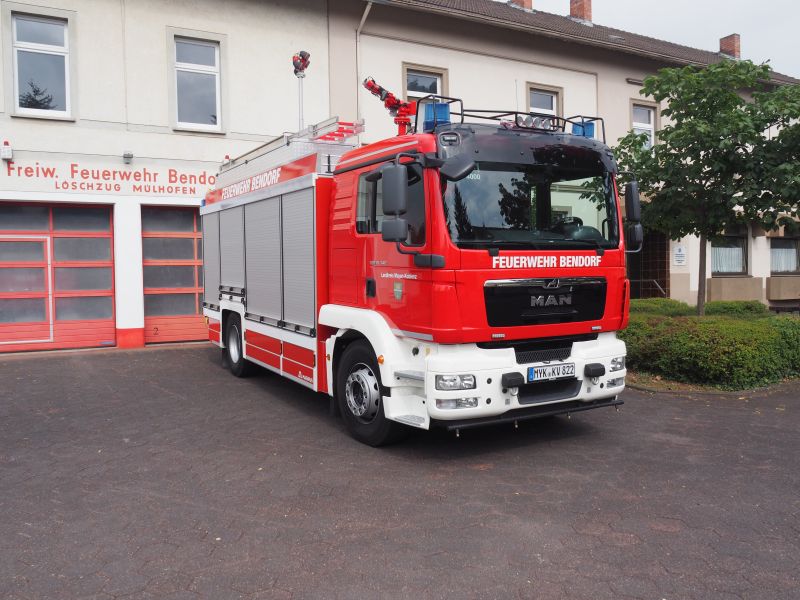 Das neue Pulvertanklschfahrzeug 4000 ist seit Kurzem im Einsatz. Fotos: Feuerwehr Bendorf