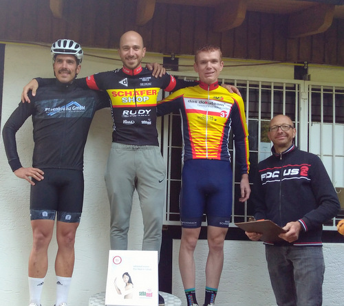 Christian Noll gewinnt das Bergzeitfahren zum Druidenstein