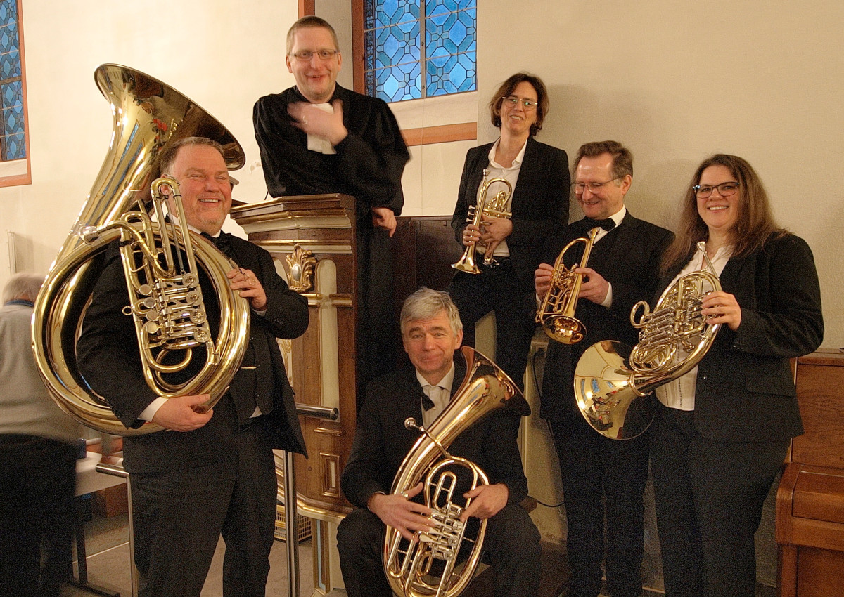 Das Ensemble Frechblech. (Foto: Evangelisches Dekanat Westerwald)