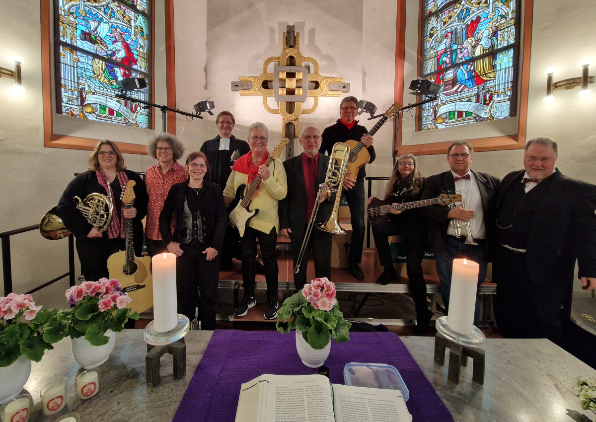 Zum Jubilum: Ein gelungener Musikgottesdienst in Ransbach-Baumbach