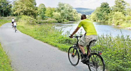 ber den neuen Radweg-Abschnitt Richtung Holperbachtal 