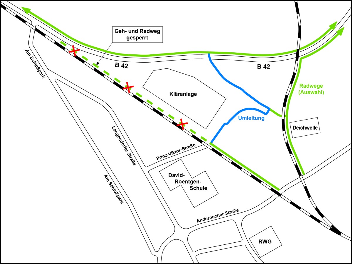Skizze: Stadtverwaltung Neuwied