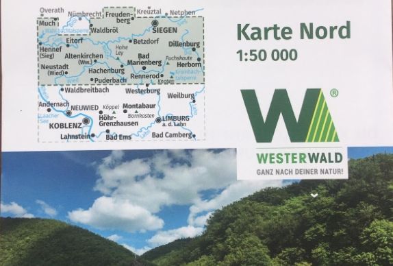 „Rad-/Wanderkarte Westerwald“ neu aufgelegt
