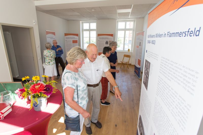 Raiffeisen-Ausstellung in Selters. Fotos: Peter Bongard