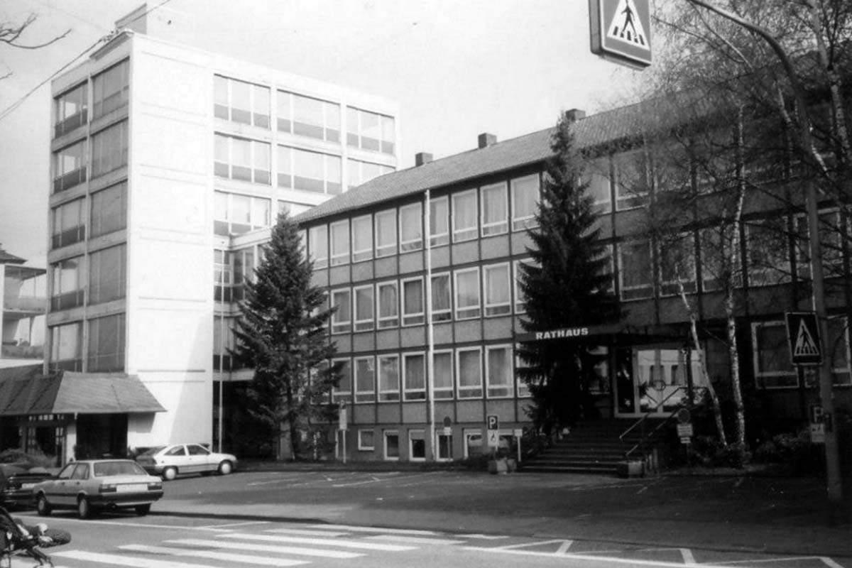 Nach fast 70 Jahren wird das alte Rathaus zur Geschichte von Stadt und VG geh�ren (Bild: Archiv Stadt Wissen) 