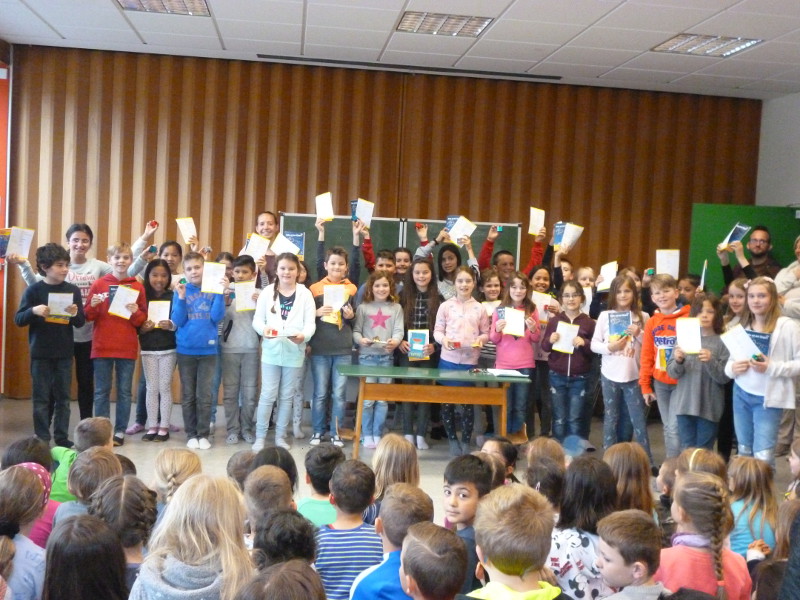 Die Schler der Rheinbrohler Astrid-Lindgren-Schule haben erfolgreich am "Knguru der Mathematik"-Wettbewerb teilgenommen. Foto: Privat