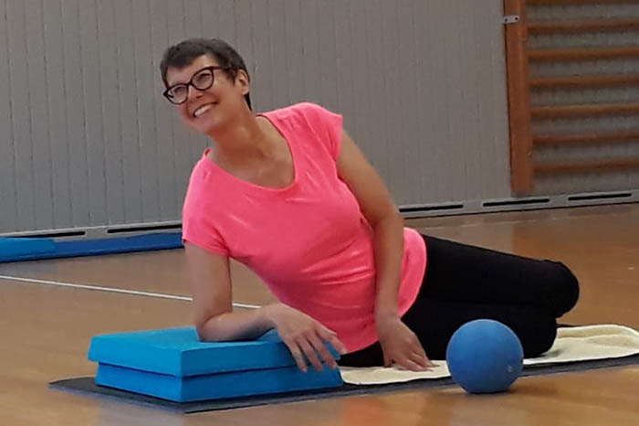 Regine Heym sich zustzlich im Bereich Sport in der Krebsnachsorge" in einer Zusatzausbildung qualifiziert. Foto: pr