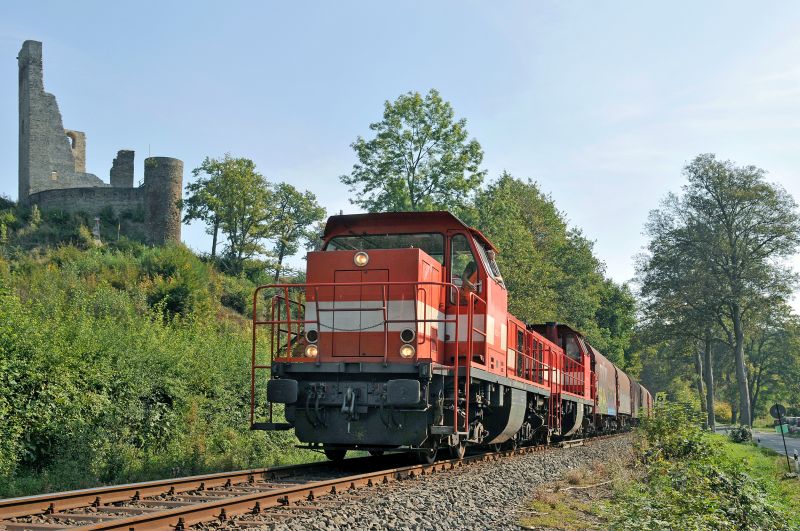 Westerwaldbahn bei Reichenstein. Foto: privat