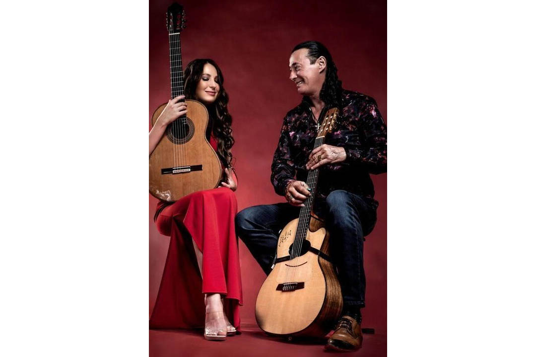 Lulo Reinhardt und Yuliya Lonskaya. Foto: Veranstalter