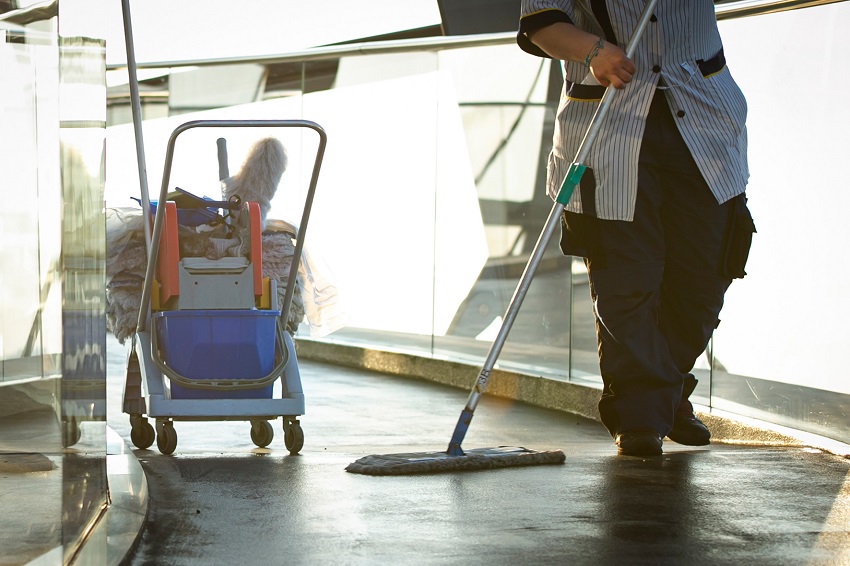 Wichtiger denn je: Ohne die Reinigungskrfte als Hygiene-Experten sei die Bewltigung der Corona-Krise kaum denkbar, so die Gewerkschaft IG BAU. (Foto: IG BAU)