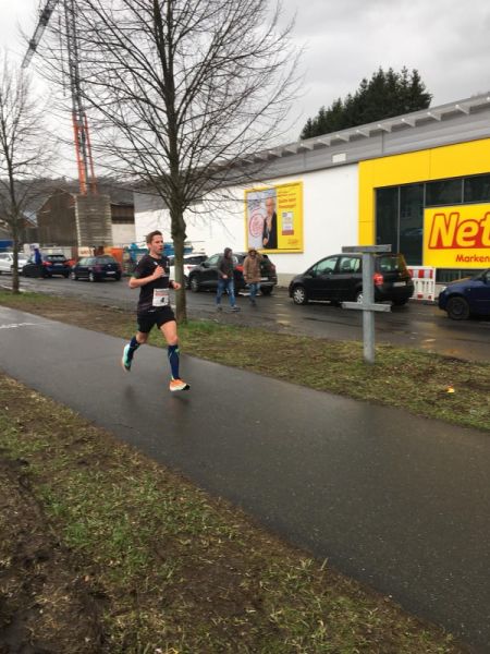 Rene Metzger Beim Rom-Marathon auf Platz 343. Foto: Verein