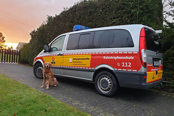 Die BRH Rettungshundestaffel Westerwald e. V. bentigt Hilfe. Fotos: pr