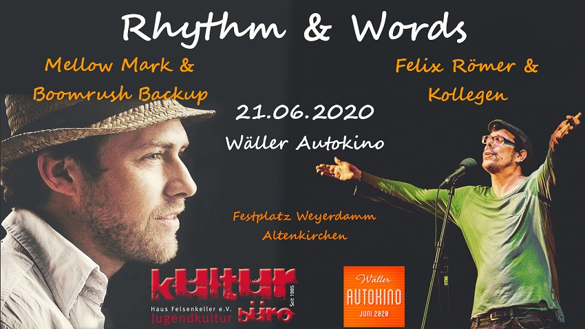 Rhythm & Words im Wller Autokino abgesagt