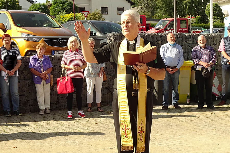 Richtfest am Zentralen Pfarrbro der Pfarrei Sankt Franziskus 